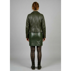 BTF - Skindnederdel  - Style: 10.739 - Bottle Green - Gr�n
