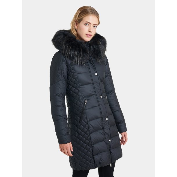  Rockandblue - Beam coat - Black - Faux Fur
