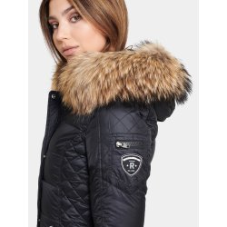 Beam Mid - Black - Raccoon Fur