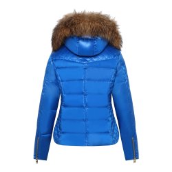 Rita -Lustrous Nylon - Royal Blue - Raccoon