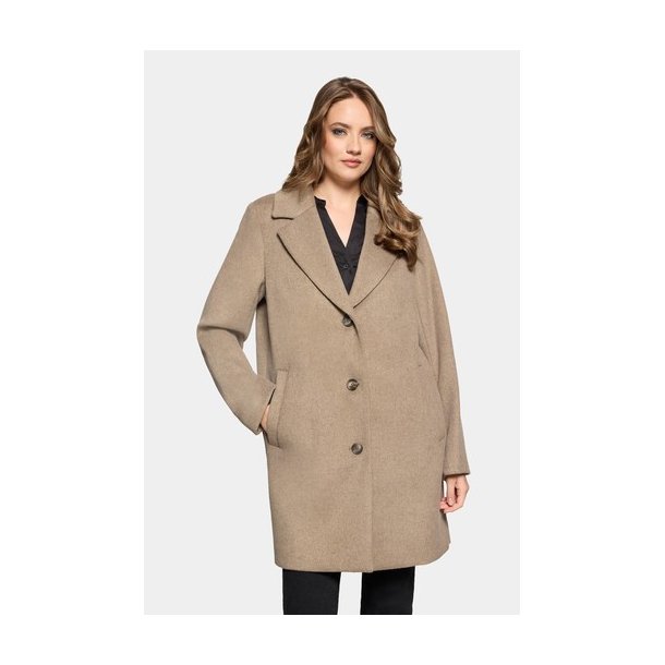 Dixie -  Uldjakke - Taupe