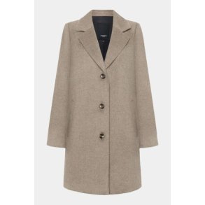 Dixie -  Uldjakke - Taupe
