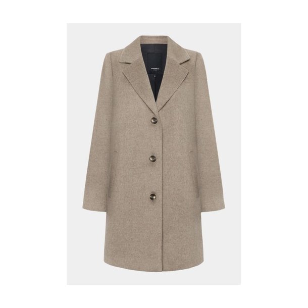 Dixie -  Uldjakke - Taupe