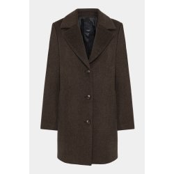 Dixie -  Uldjakke - Picone Brown / Brun Melange