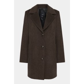 Dixie -  Uldjakke - Picone Brown / Brun Melange