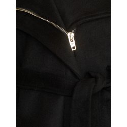 ​ROCKANDBLUE Wool/Uldfrakke - Yoyo Coat - Blac - Sort.