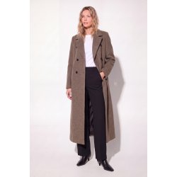 Charlotte Coat - Mole Brown - Taupe
