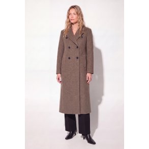 Charlotte Coat - Mole Brown - Taupe