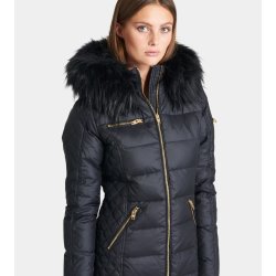 Eve - Black - Raccoon Fur
