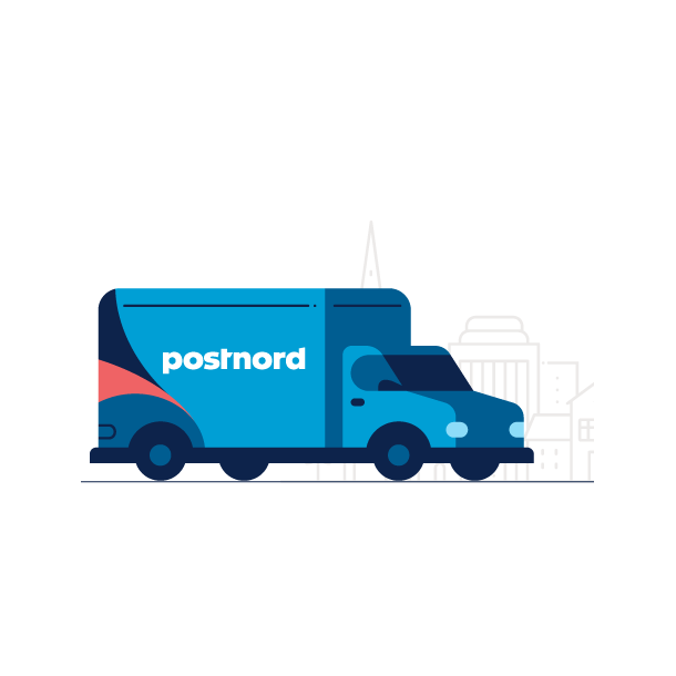 Postnord Retur Fragt - Tyskland - 2-5 kg