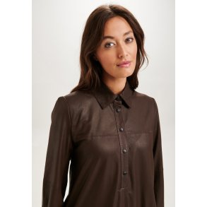 BTF / Noyyz Dame Skindjakke - Style: 10.568 - Choko Brown - Brun