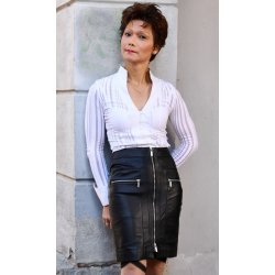 Saki Skindnederdel - Willow Skirt - Sort