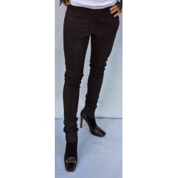 BTF / Notyz 10.481 - Skindleggins - Ruskind - Dark Grey - Gr�