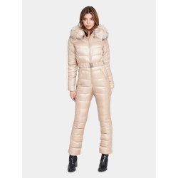 Rock-And-Blue - Jumpsuit - Mushroom - Faux Fur