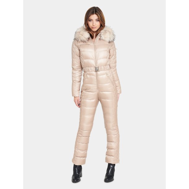 Rock-And-Blue - Jumpsuit - Mushroom - Faux Fur