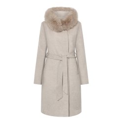 Talia - Dark Cream - Beige - Faux Fur