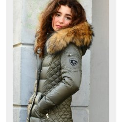Beam Mid - Army - Faux Fur