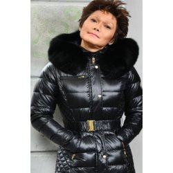 Beam Belt  - Black - Fox Fur