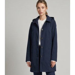 Saki - Carline Coat - Navy - Bl�