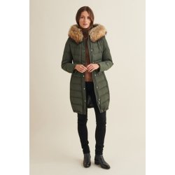 Evelyn Comfort - Army - Raccoon Fur