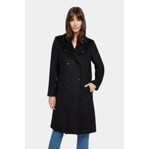 Helena Coat - Black - Sort