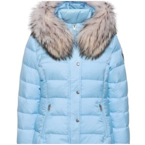 Joyce - Airy Blue - Raccoon Fur