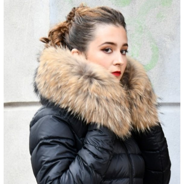 Rockanblue Pels - Fur Trim - Raccoon - Natural