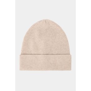 Hat Bee Beanie - Sand Melange - 100% pure Cashmere