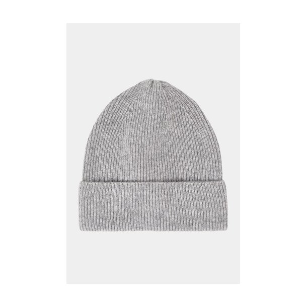 Hat Bee Beanie - Light Grey Melange - 100% pure Cashmere